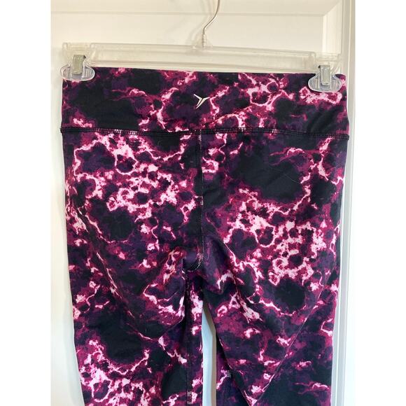 Old Navy Pink and Purple Leggings Size M 6/8 - Picture 4 of 5